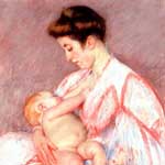 Mary Cassatt - Baby John Being Nursed, 1910 